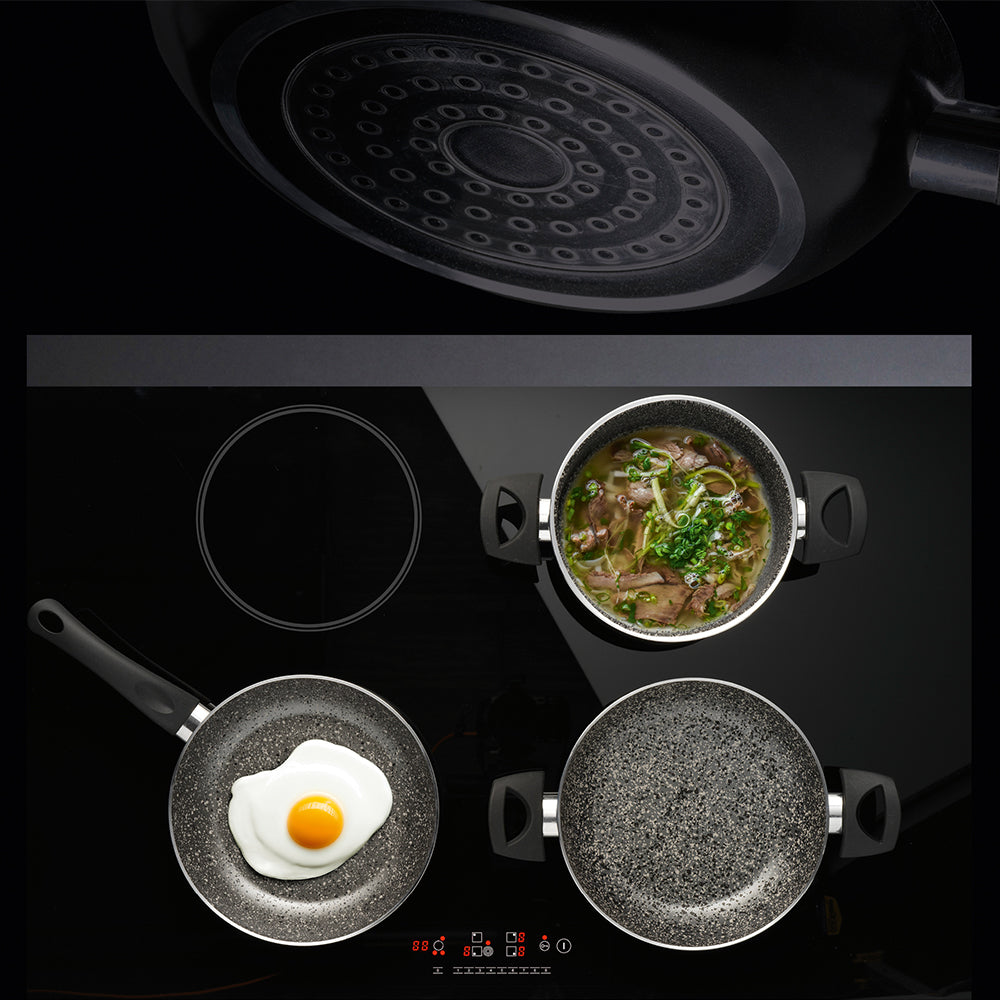 七層複合鋼鋁易潔煎鍋 20cm 所有爐具適用