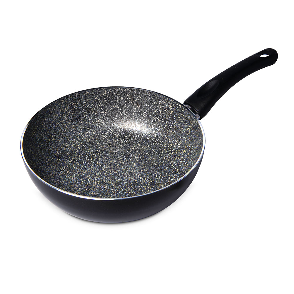 單柄  七層複合鋼鋁易潔深煎鍋 28cm 所有爐具適用